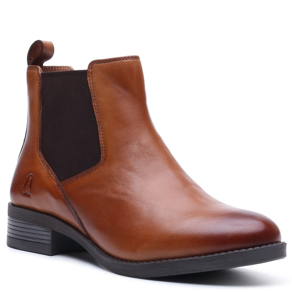 Ladies Ankle Boots Tan Hush Puppies Peyton Ankle Boot