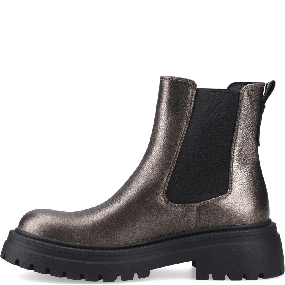 Ladies Ankle Boots Bronze Hush Puppies Rose Chelsea Boot