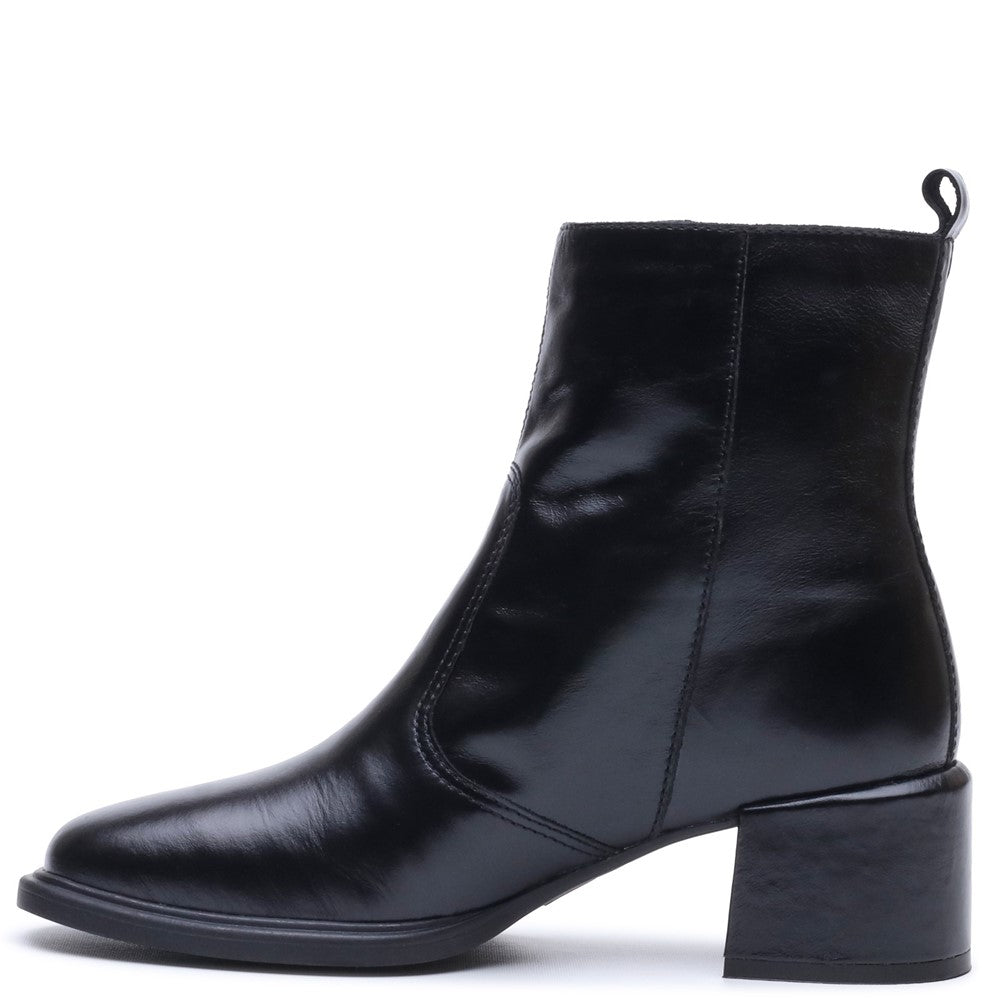 Ladies Ankle Boots Black Hush Puppies VIOLET ANKLE BOOT