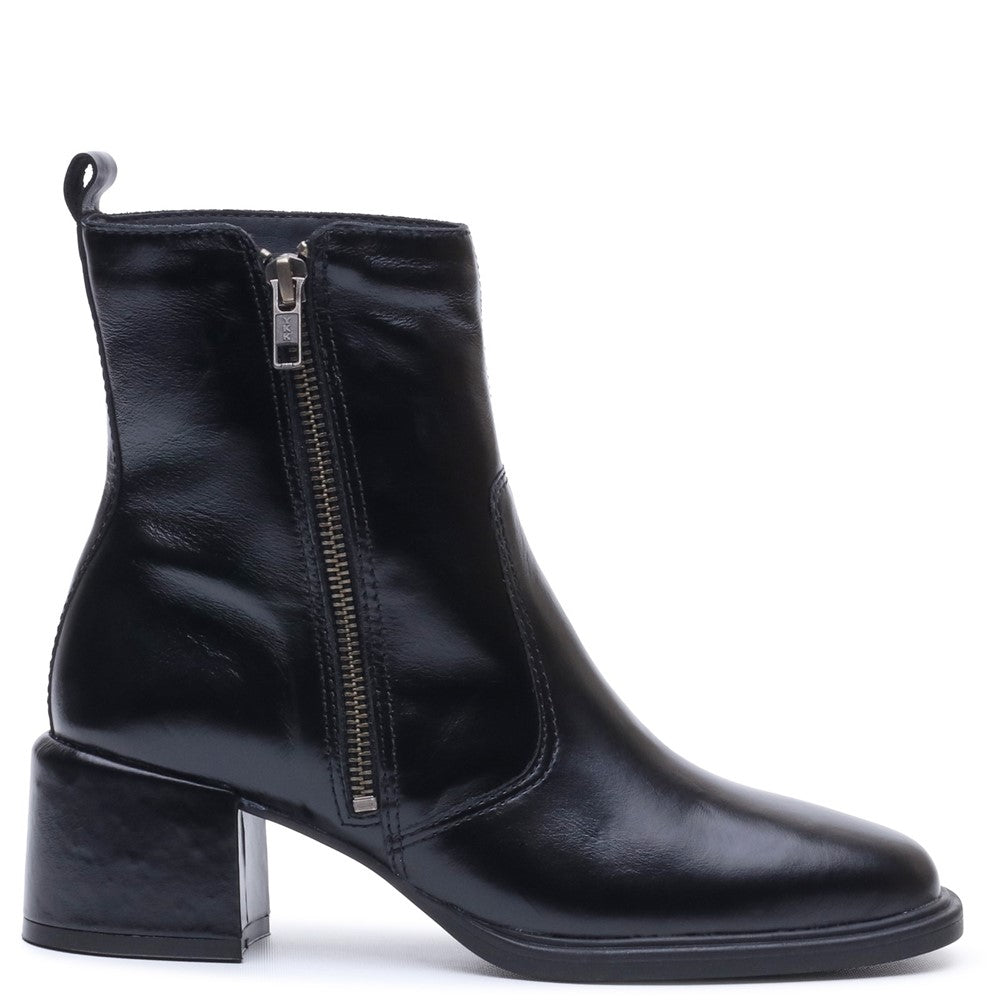 Ladies Ankle Boots Black Hush Puppies VIOLET ANKLE BOOT