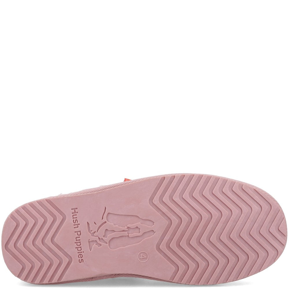 Classic Ladies Slippers Pink Hush Puppies Avianna Slipper