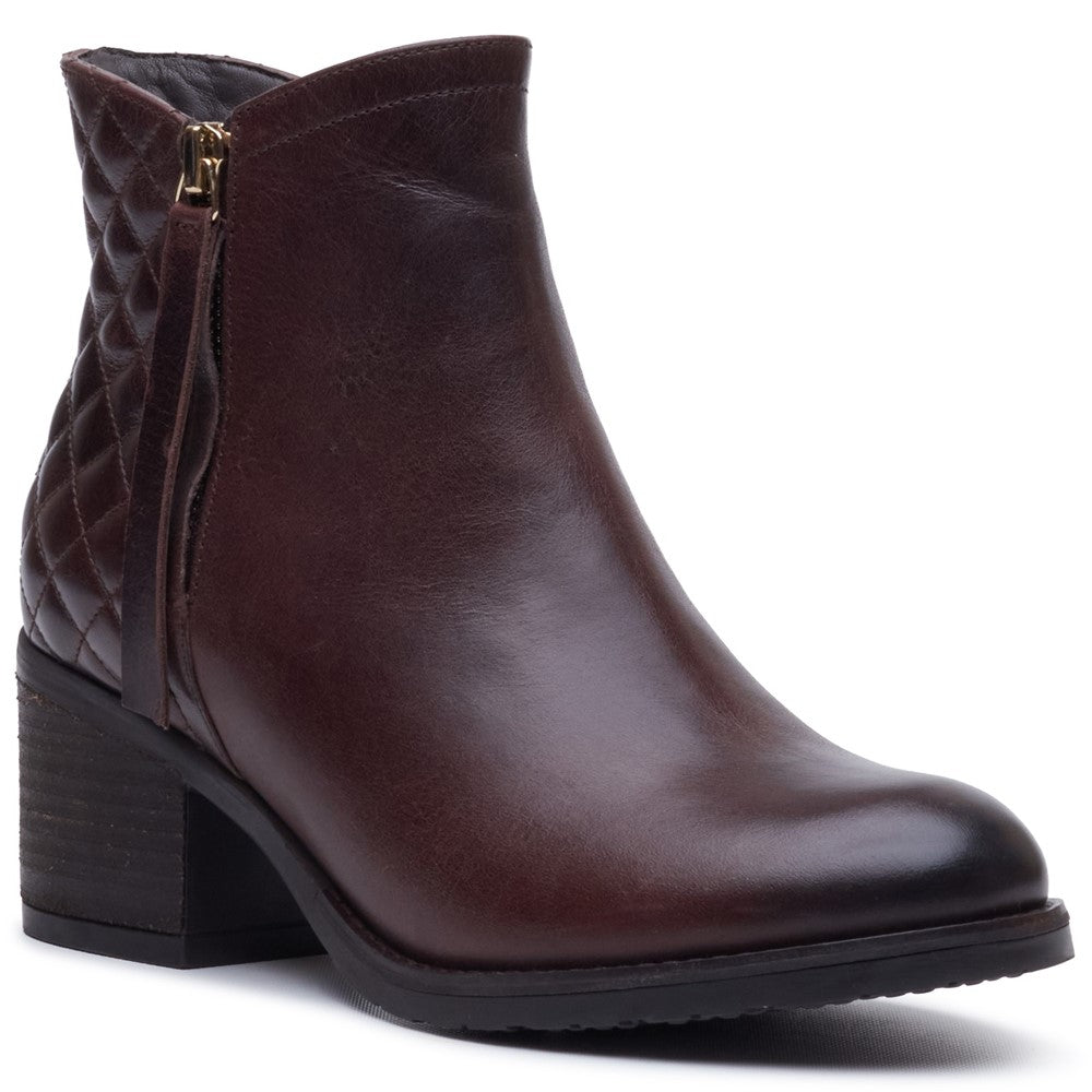 Ladies Ankle Boots Brown Hush Puppies Halia Ankle Boot