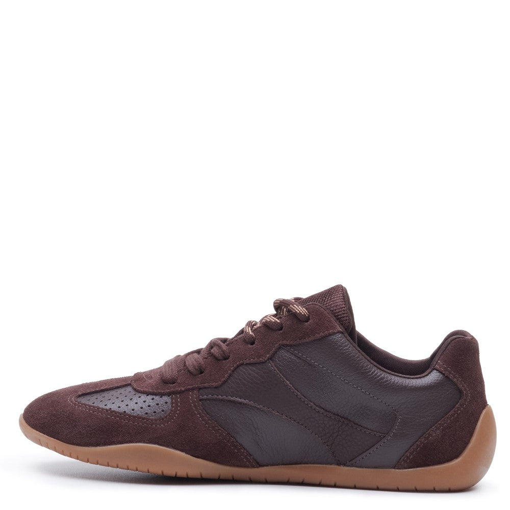 Ladies Sports Chocolate Hush Puppies Jovie Sneaker