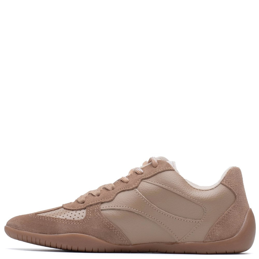 Ladies Sports Tan Hush Puppies Jovie Sneaker