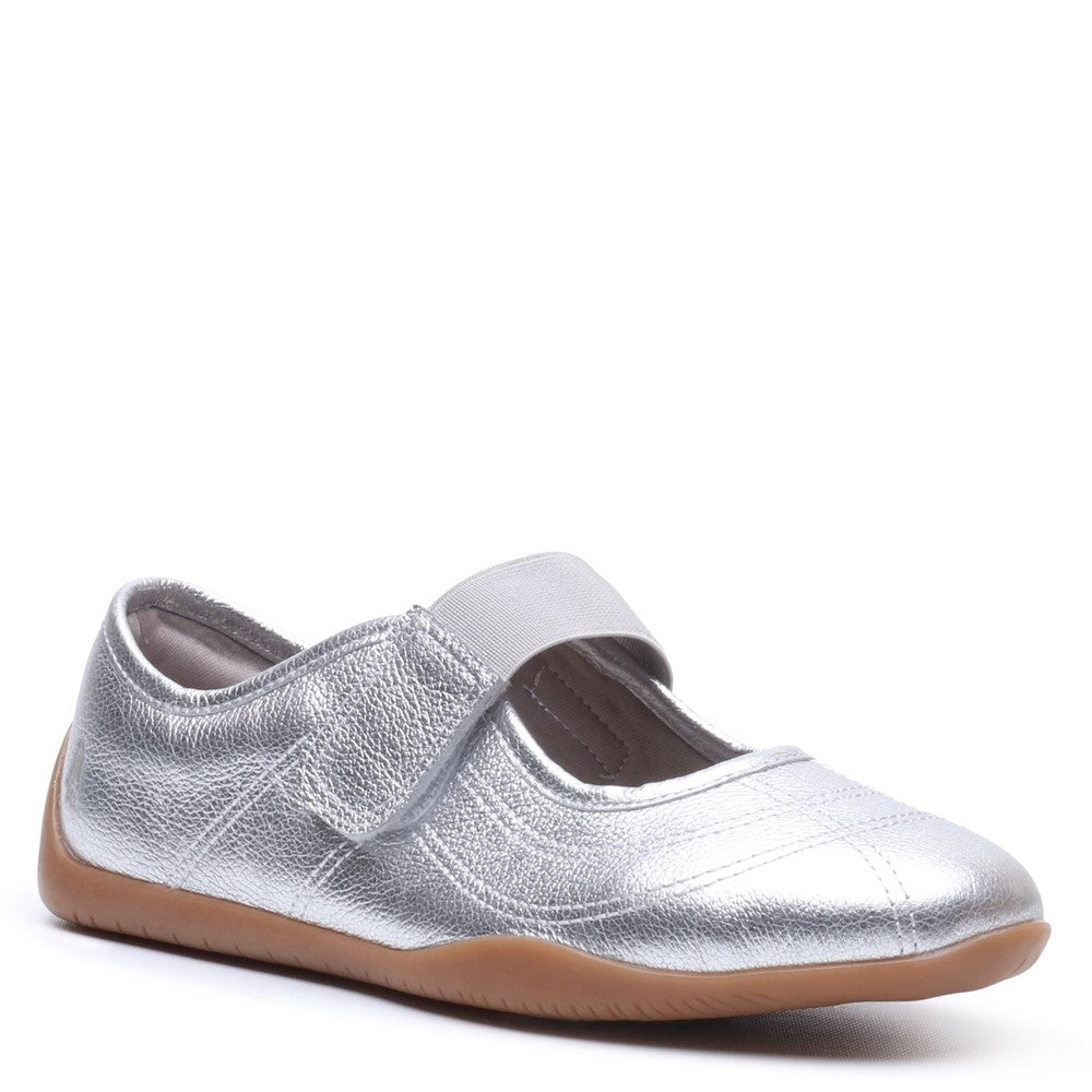 Ballerinas Silver Hush Puppies Juno Sneakerina