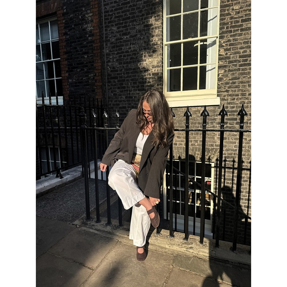 Ballerinas Chocolate Hush Puppies Juno Sneakerina