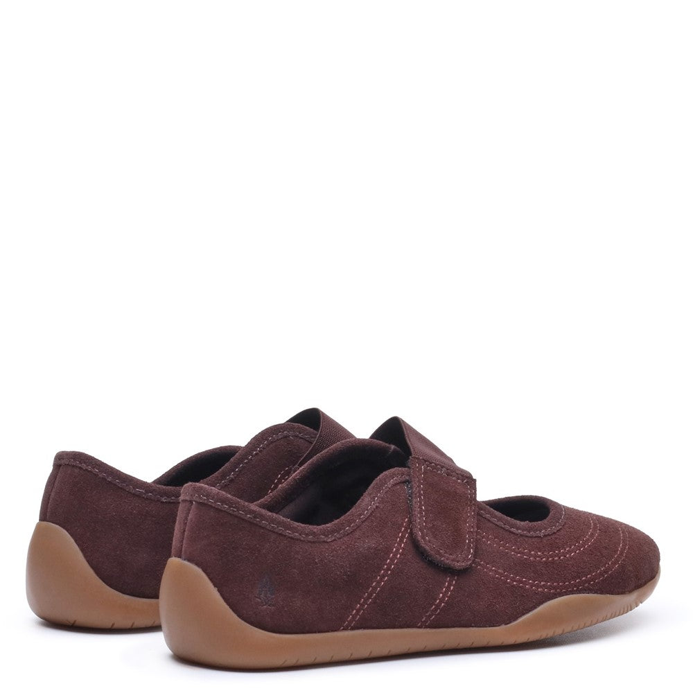 Ballerinas Chocolate Hush Puppies Juno Sneakerina