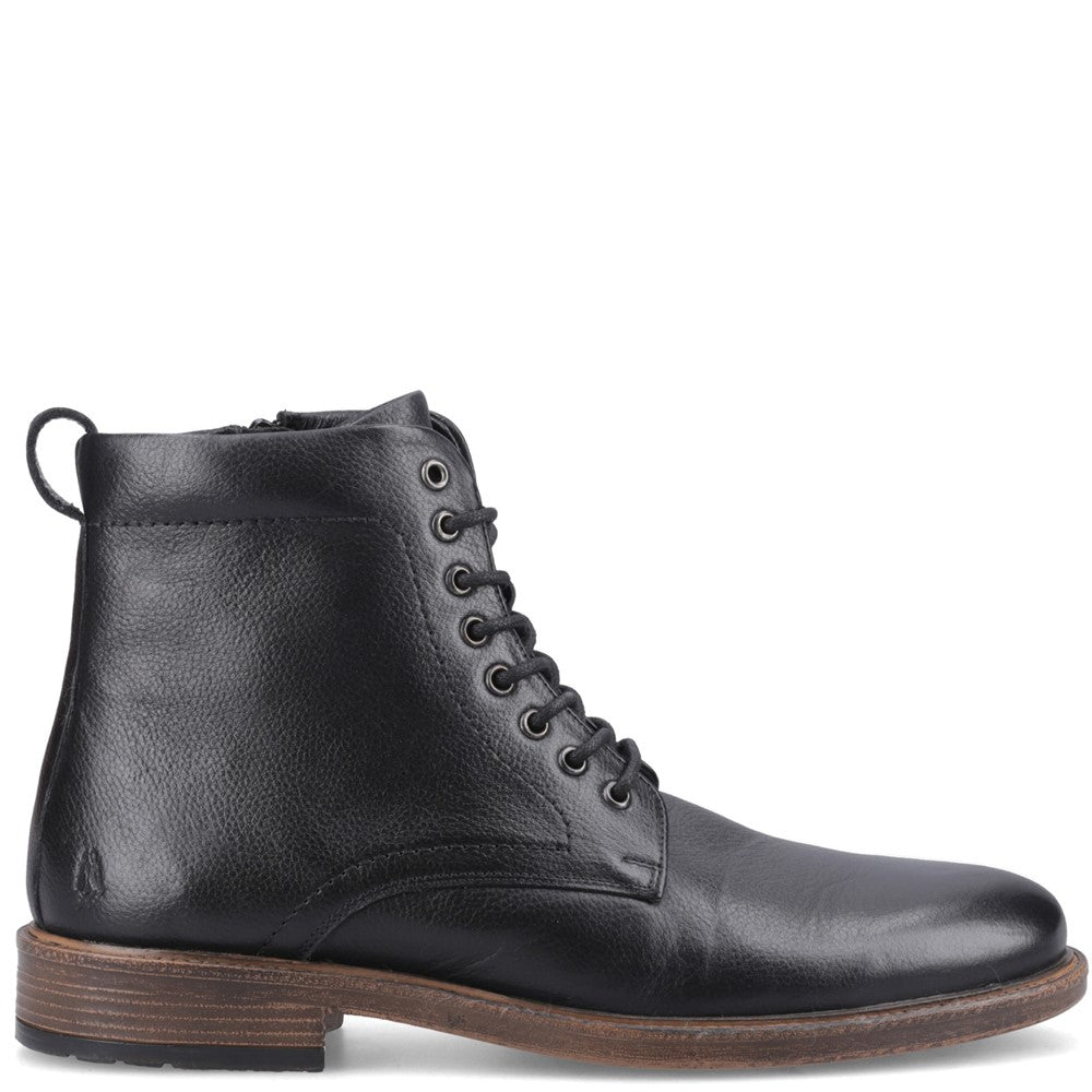 Mens Boots Black Hush Puppies Irwin Boot