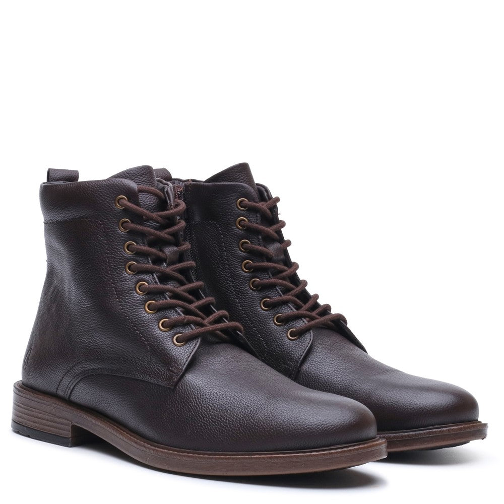 Mens Boots Brown Hush Puppies Irwin Boot
