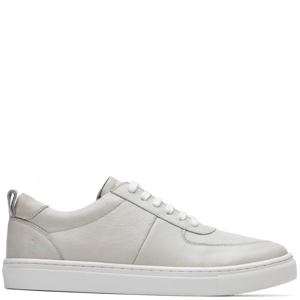 Mens Sports White Hush Puppies Ciro Trainer
