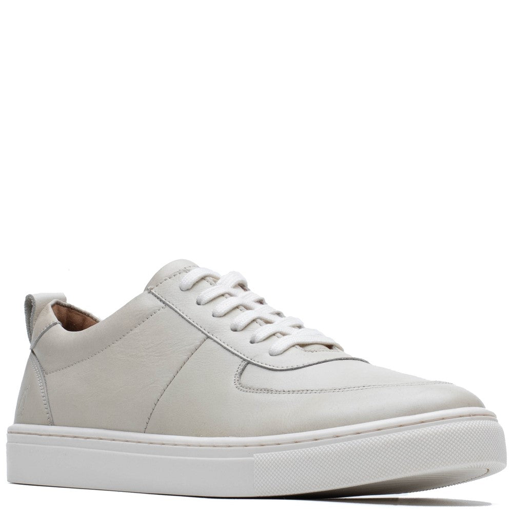 Mens Sports White Hush Puppies Ciro Trainer