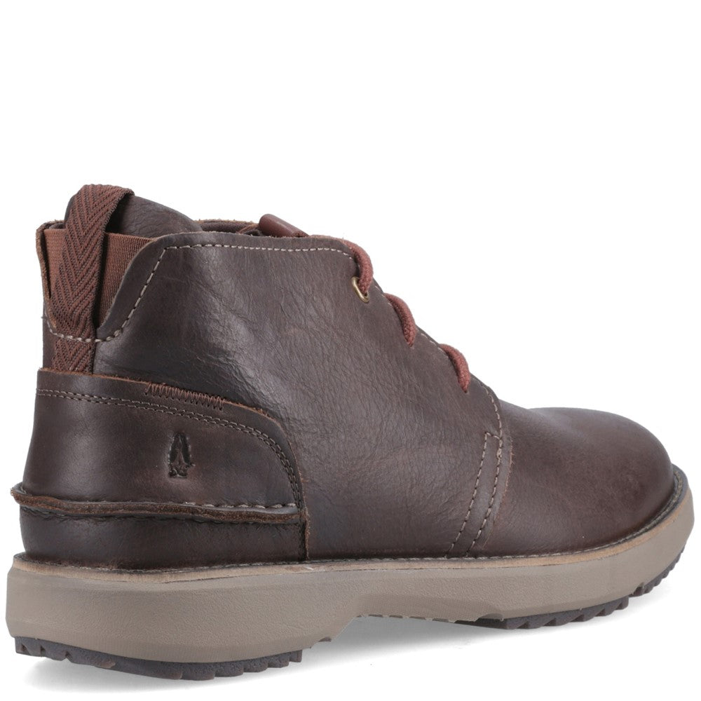 Mens Boots Brown Hush Puppies Scotty Chukka Boots