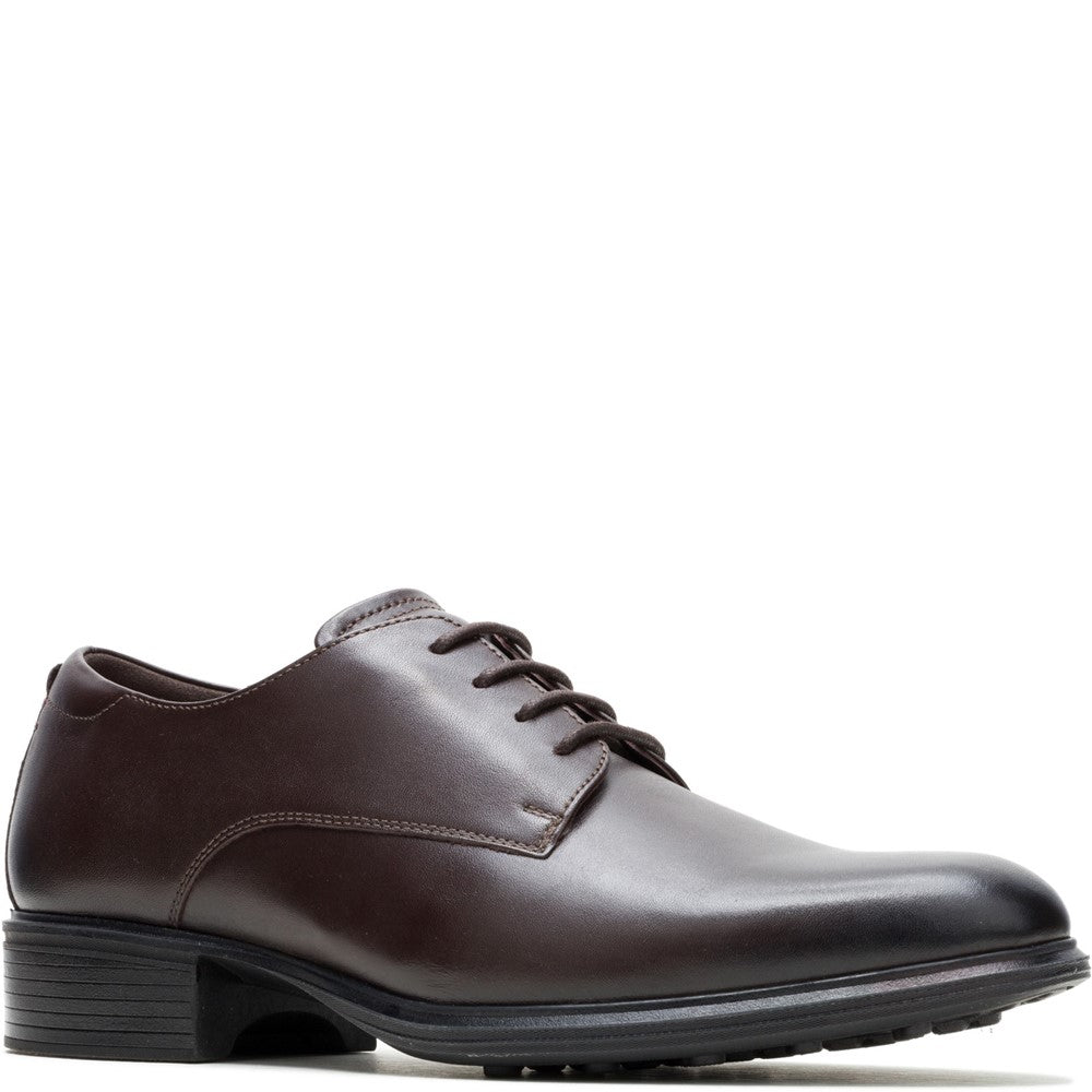 Mens Formal Lace Up Shoes Brown Hush Puppies Lewis Oxford