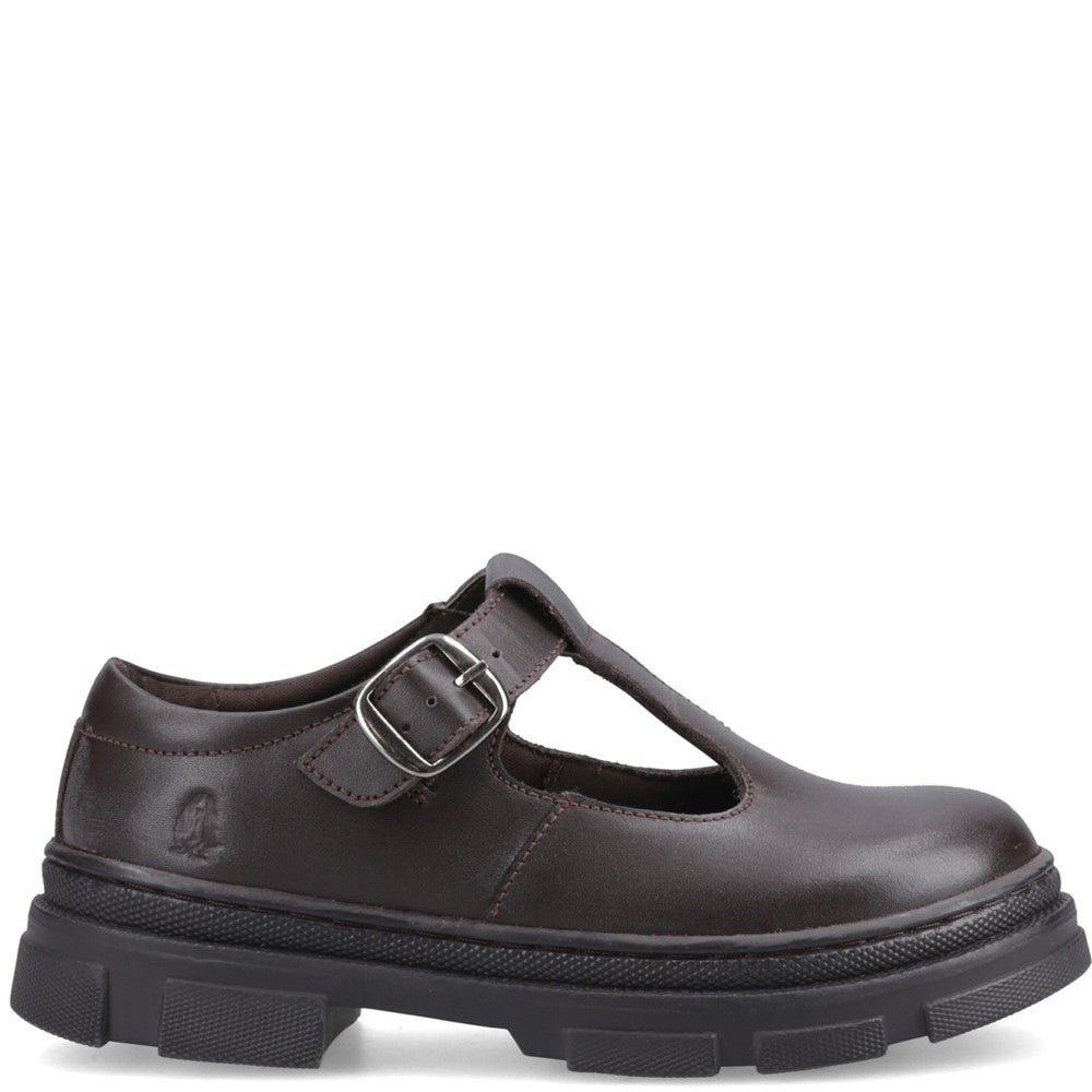 Girls BTS Brown Hush Puppies DULCI JNR