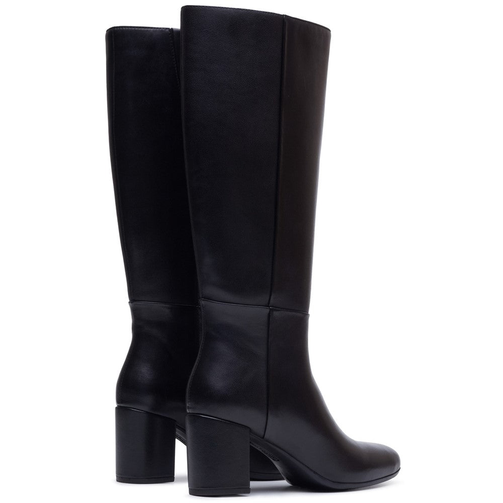 Ladies Long Boots Black Hush Puppies Oprah Long Boot