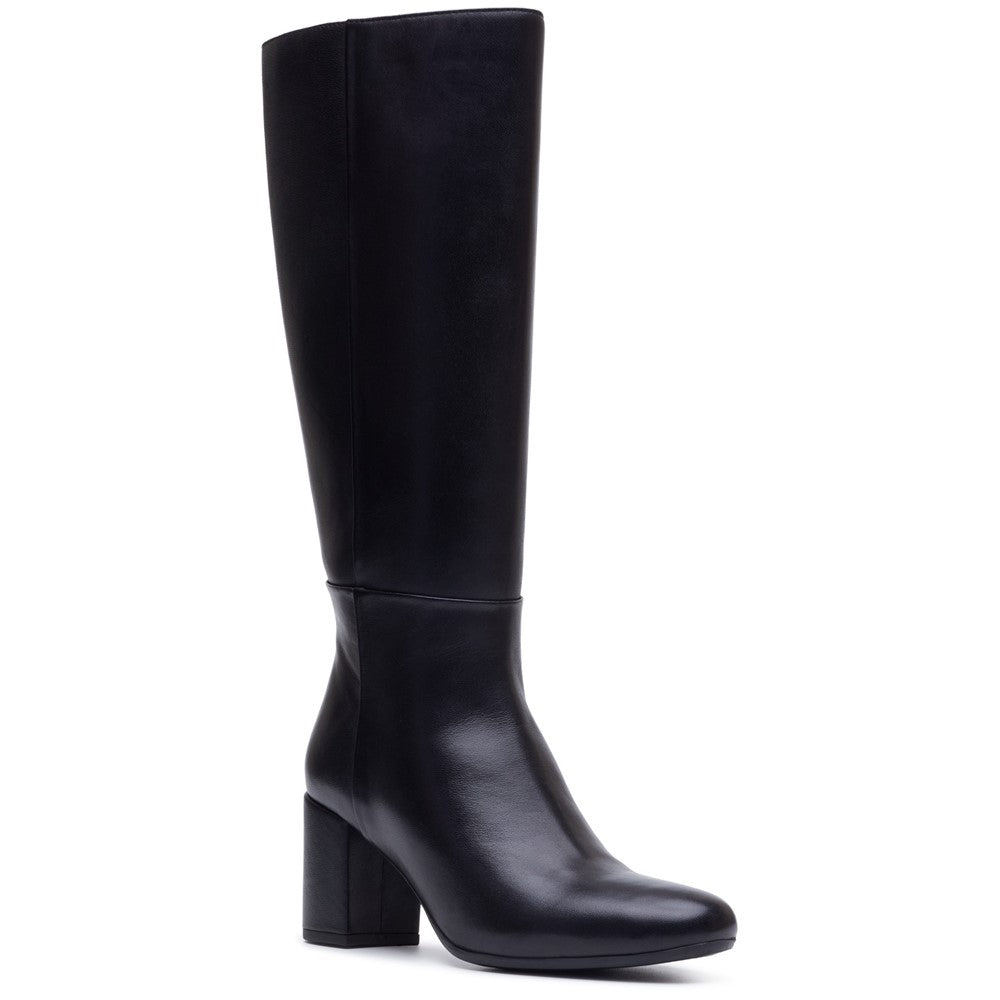 Ladies Long Boots Black Hush Puppies Oprah Long Boot