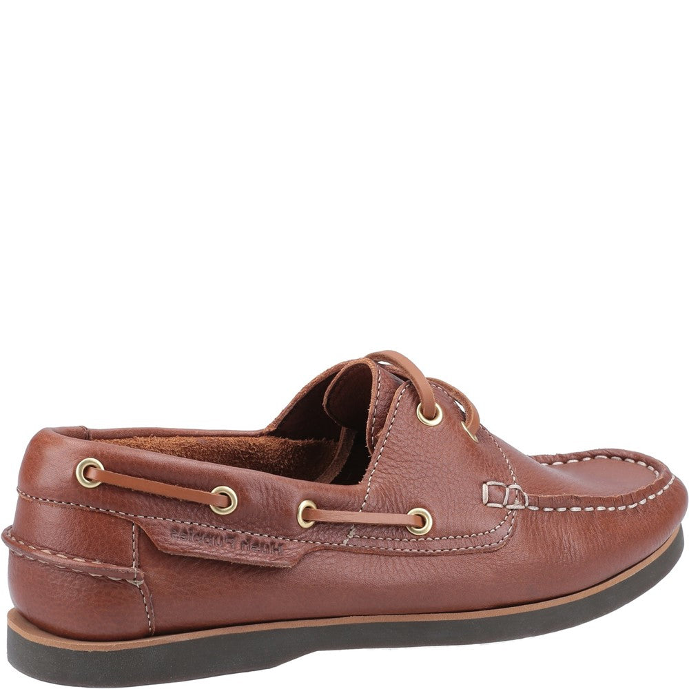 Shoe Ladies Summer Tan Hush Puppies Hattie Boat Shoe