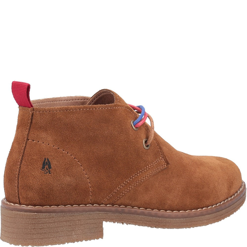 Ladies Ankle Boots Tan Hush Puppies Marie Ankle Boots