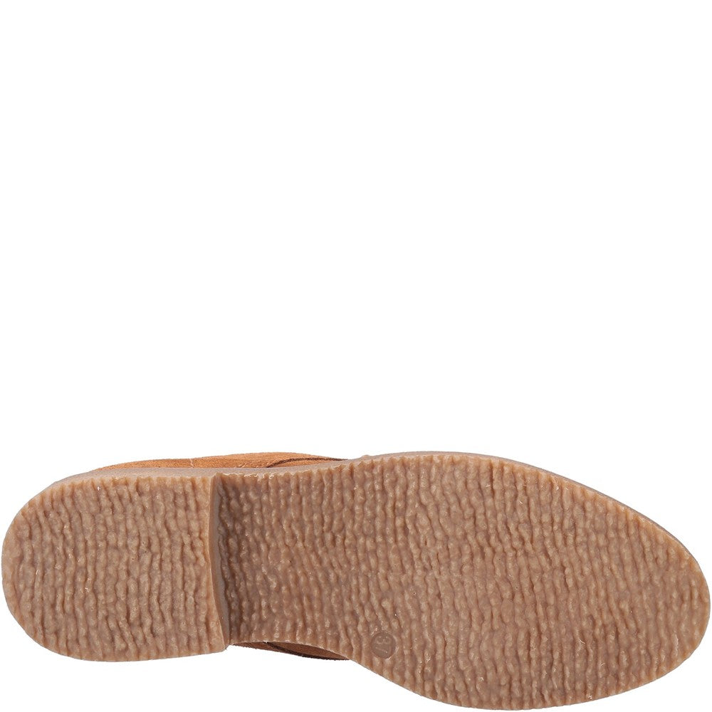 Ladies Ankle Boots Tan Hush Puppies Marie Ankle Boots