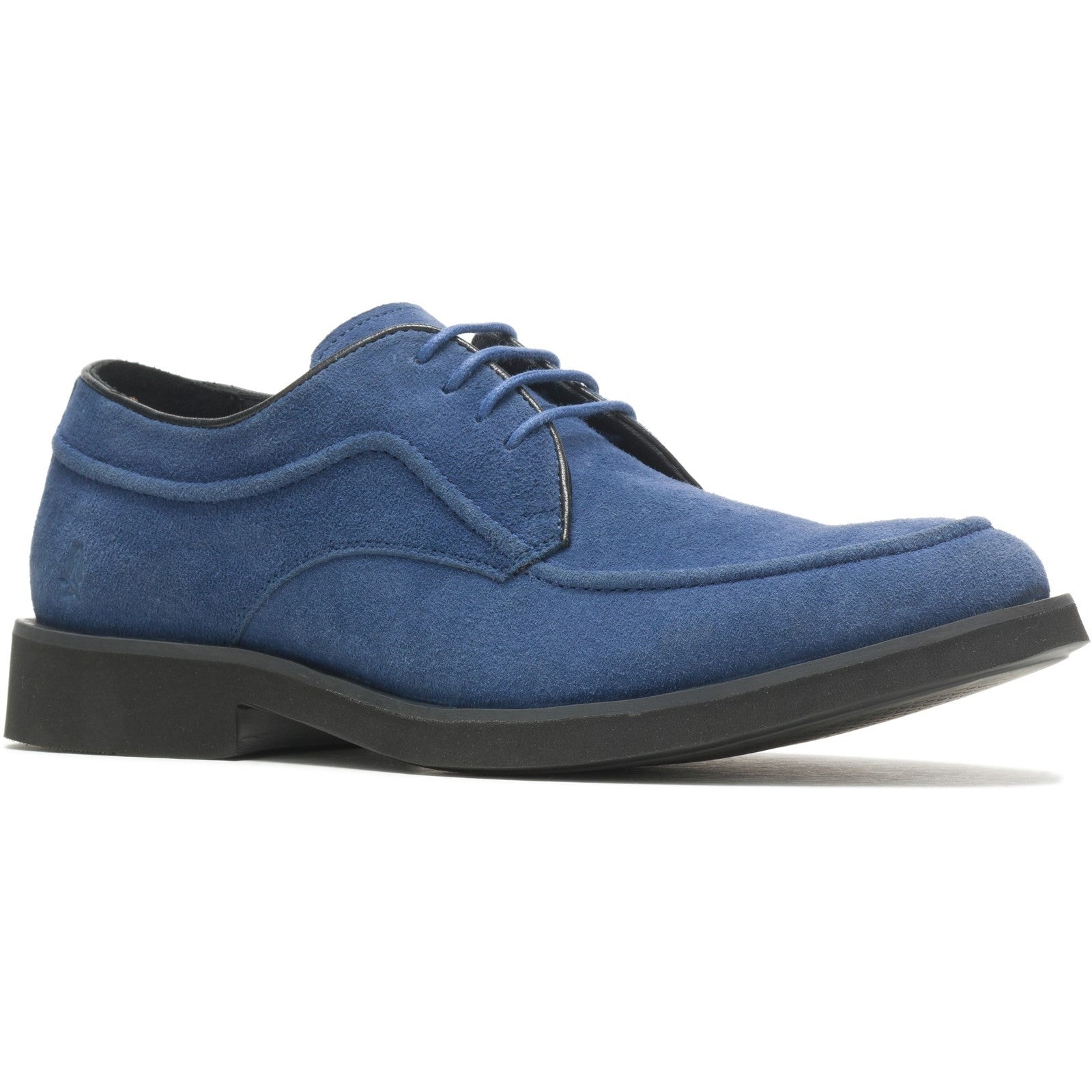 Slip On Mens Summer Blue Suede Hush Puppies Elvis Oxford Shoe