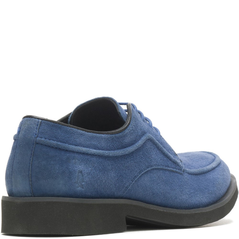 Slip On Mens Summer Blue Suede Hush Puppies Elvis Oxford Shoe
