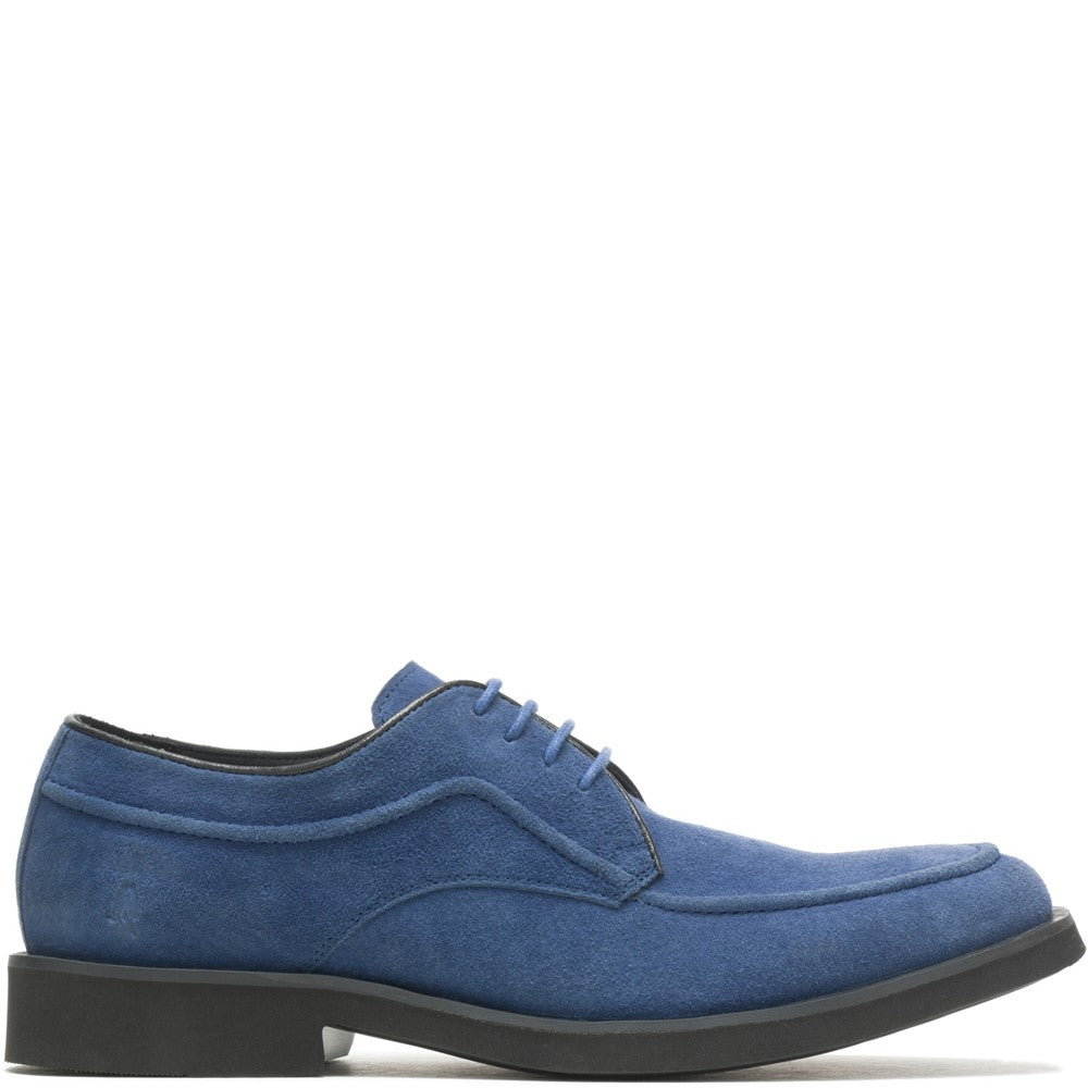Slip On Mens Summer Blue Suede Hush Puppies Elvis Oxford Shoe