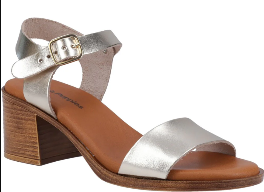 Womens Gold Sandals