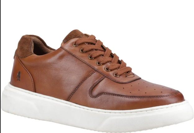 Brown Leather Trainers