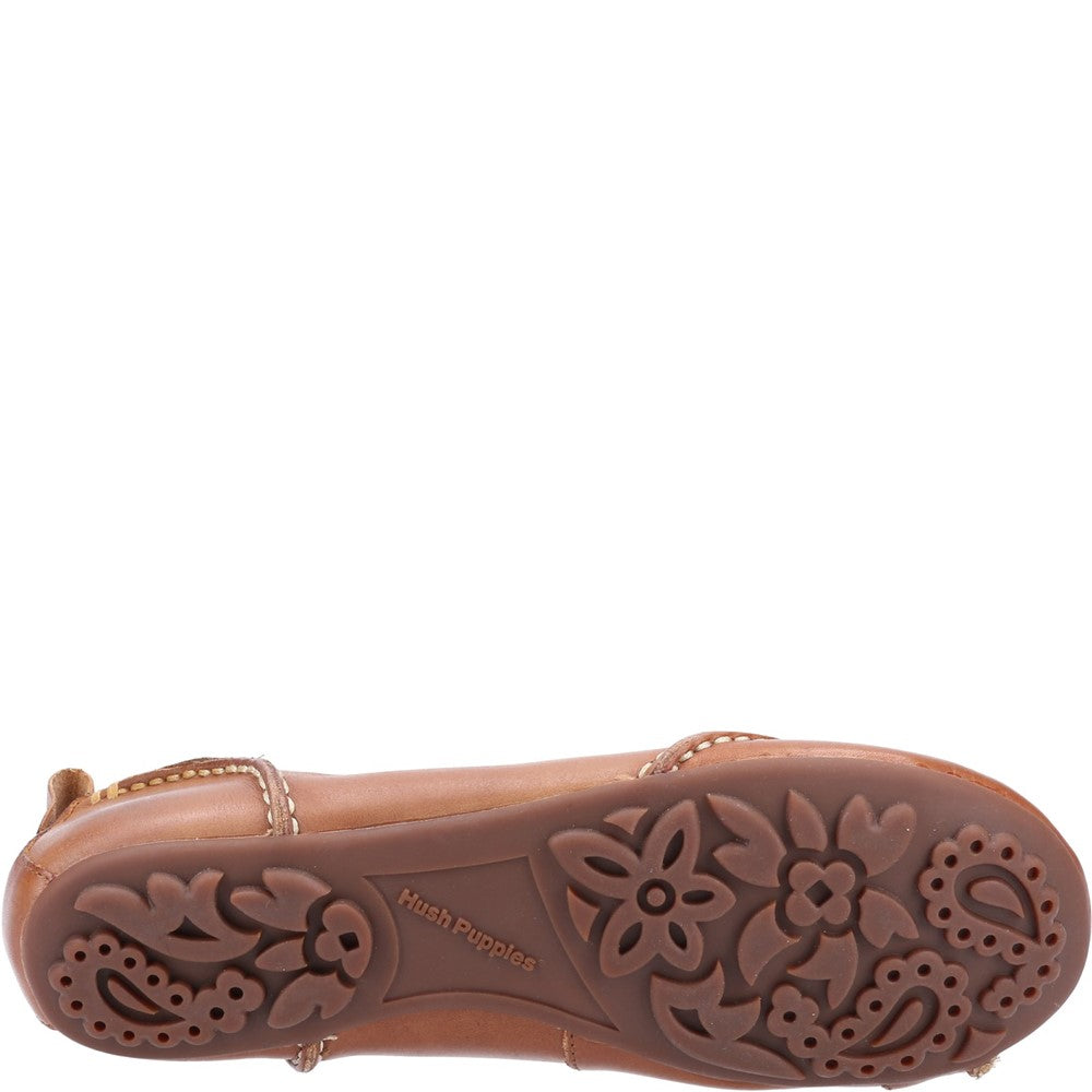 Ballerinas Tan Hush Puppies Janessa Shoe