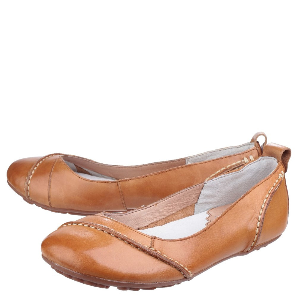 Ballerinas Tan Hush Puppies Janessa Shoe