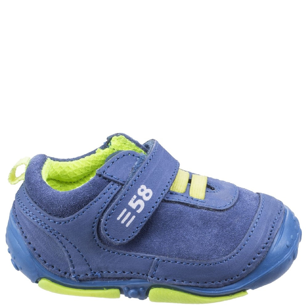 BOYS SUMMER Blue Hush Puppies Harry Touch Fastening Trainer