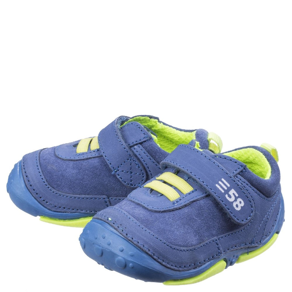 BOYS SUMMER Blue Hush Puppies Harry Touch Fastening Trainer