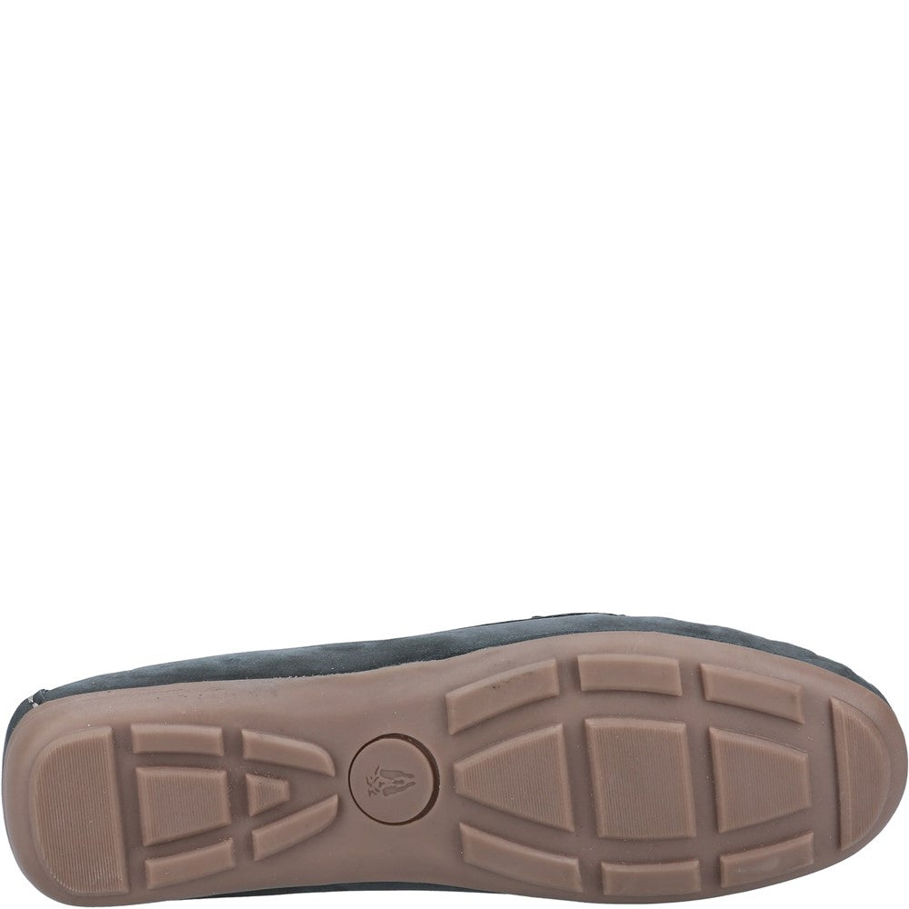Slip On Ladies Shoes Navy Hush Puppies Maggie Toggle Shoe