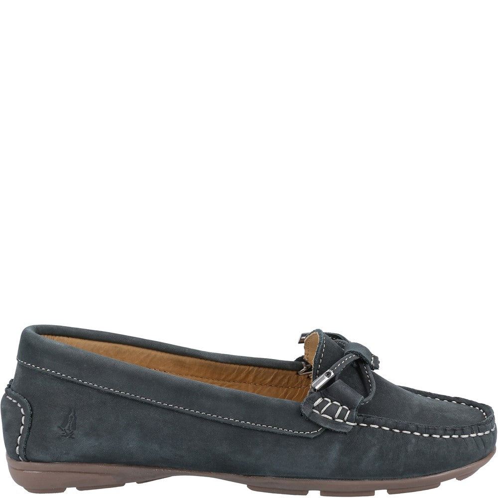 Slip On Ladies Shoes Navy Hush Puppies Maggie Toggle Shoe