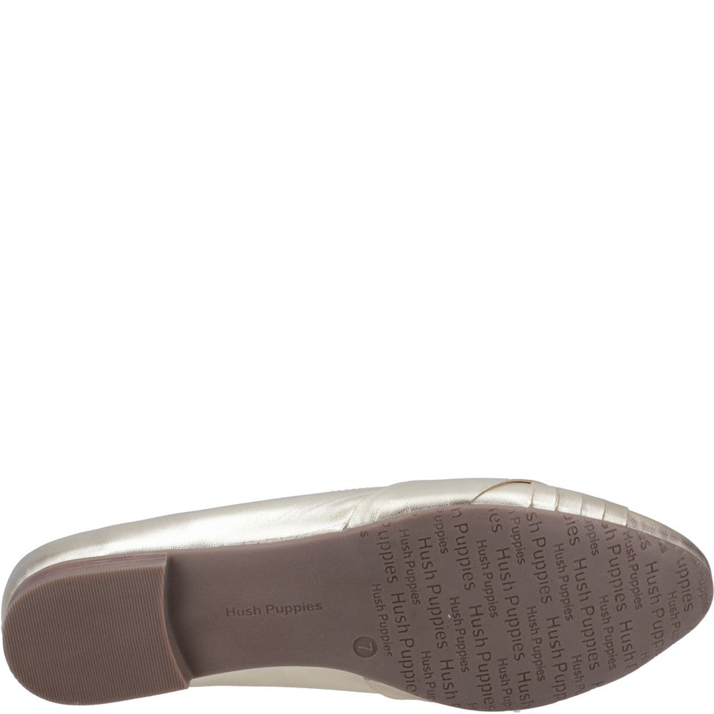 Ballerinas Gold Hush Puppies Marley Ballerina