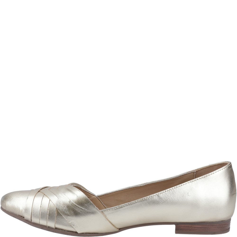 Ballerinas Gold Hush Puppies Marley Ballerina