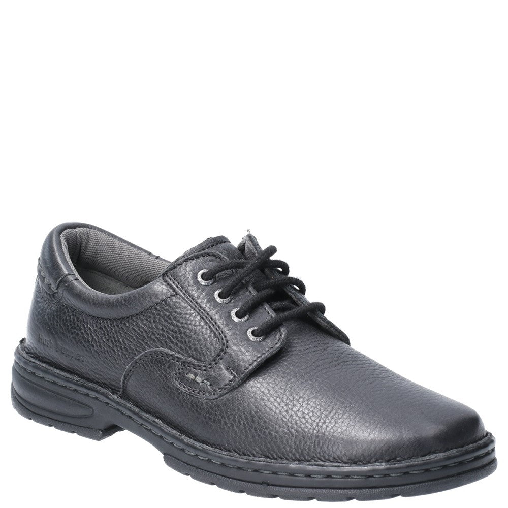 Mens Classic Lace Shoes Black Hush Puppies Outlaw II Shoe