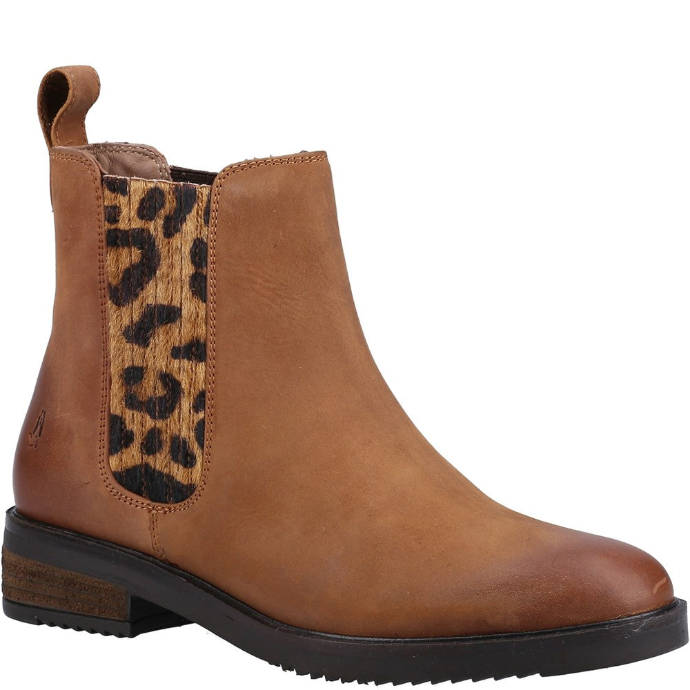 Ladies Ankle Boots Tan Hush Puppies Stella Ankle Boot