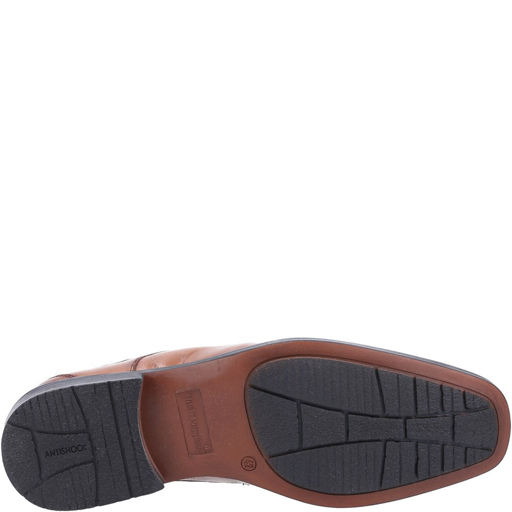 Mens Formal Lace Up Shoes Tan Hush Puppies Brandon Shoe