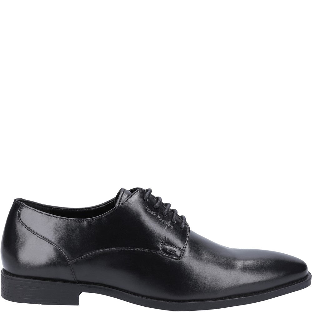 Mens Formal Lace Up Shoes Black Hush Puppies Ezra School Shoe