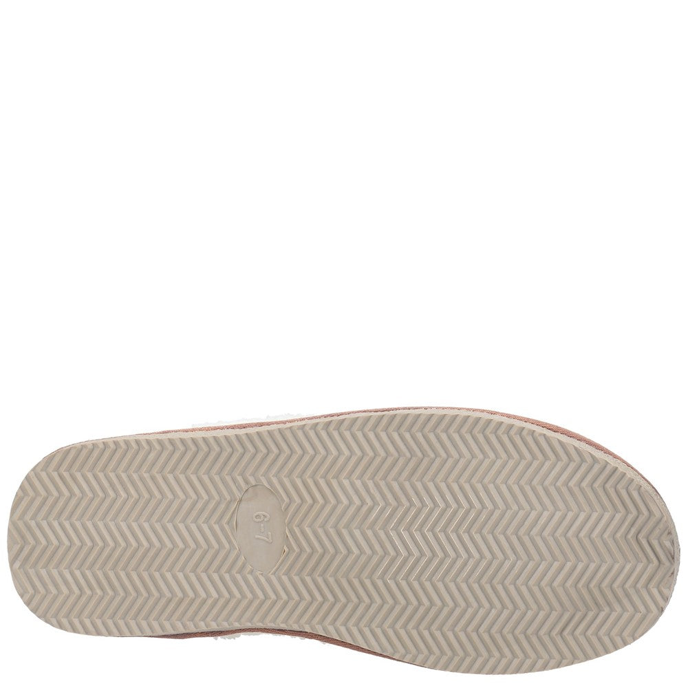 Classic Ladies Slippers Tan Hush Puppies Arianna Mule Slippers
