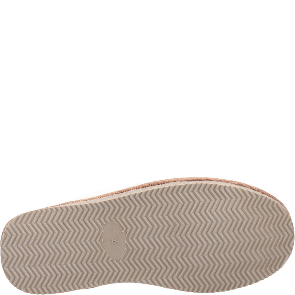 Classic Ladies Slippers Leopard Print Hush Puppies Arianna Mule Slippers