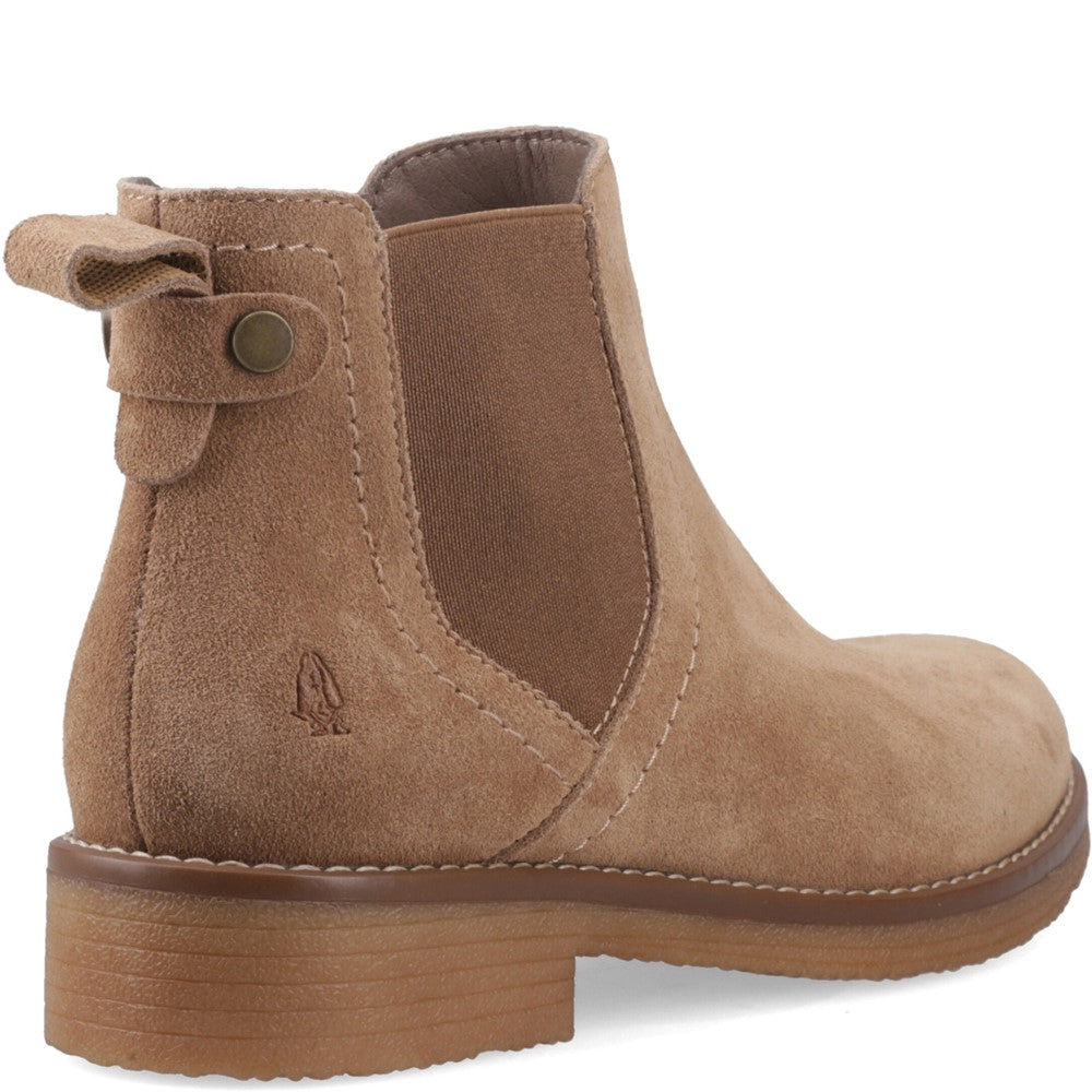 Ladies Ankle Boots Light Tan Hush Puppies Maddy Ladies Ankle Boots