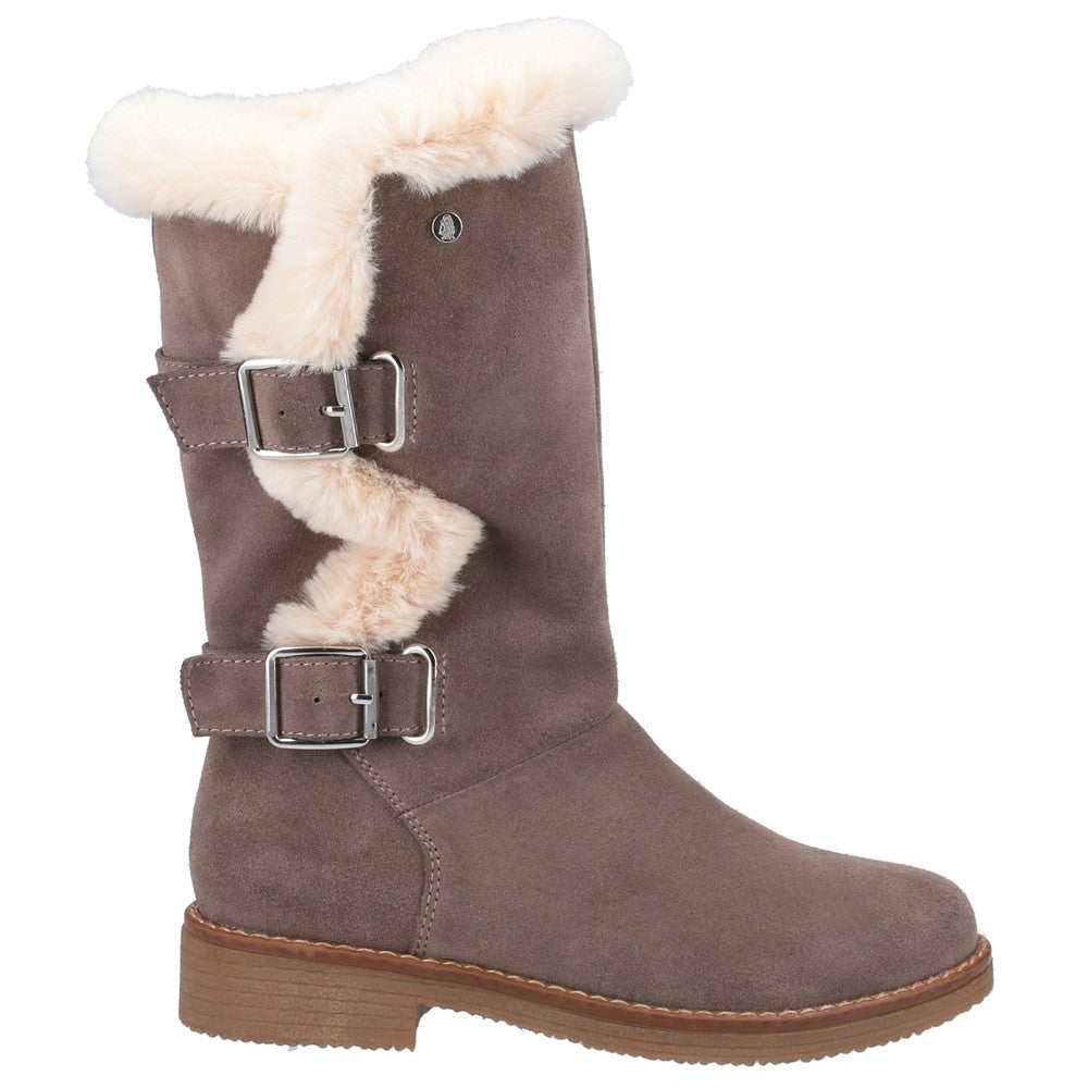 Ladies Mid Boot Grey Hush Puppies Megan Ladies Mid Boots