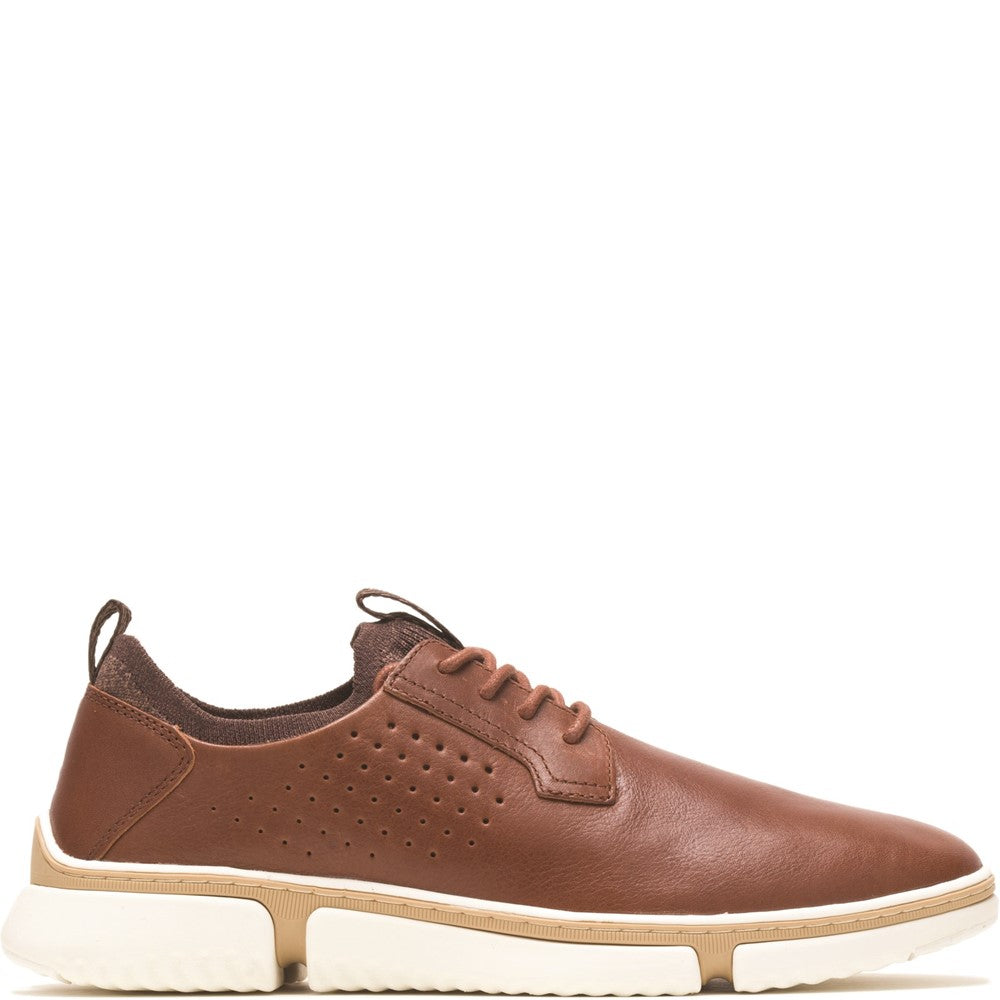 Mens Formal Lace Up Shoes Brown Hush Puppies Bennet Oxford Shoe