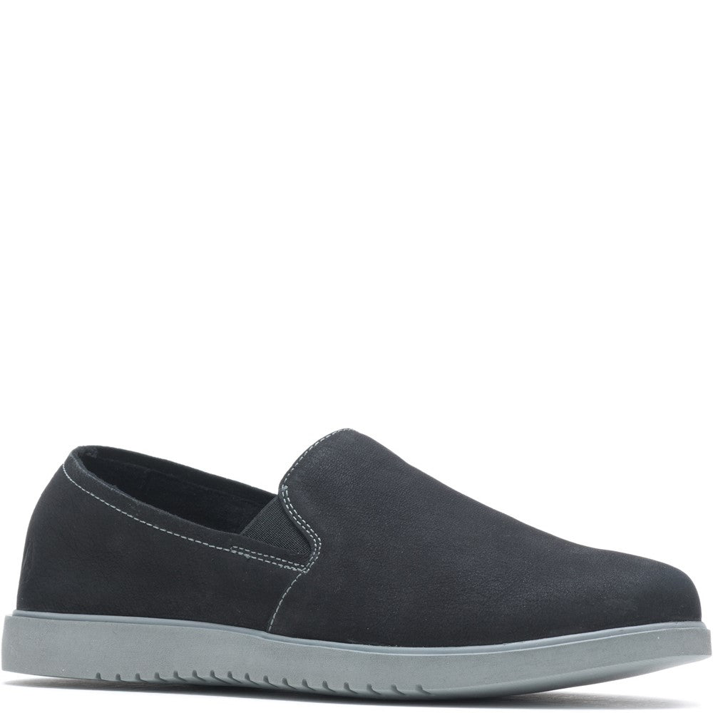 Slip On Ladies Shoes Black Hush Puppies Everyday Slip On Shoes