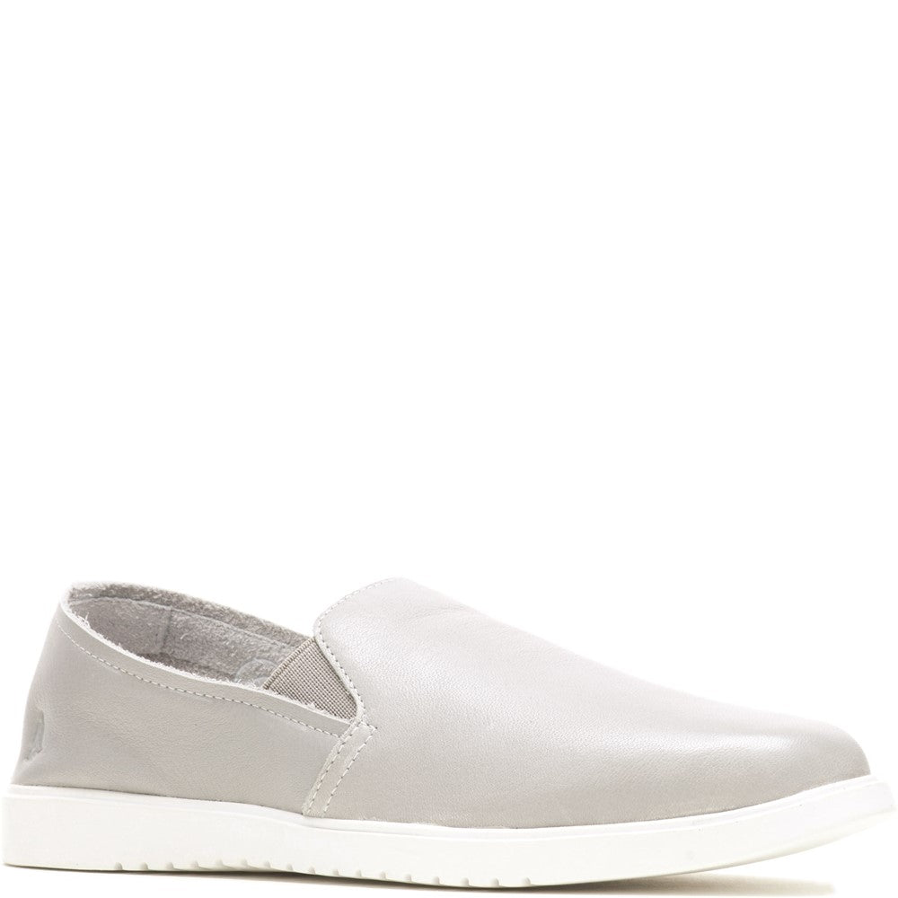 Slip On Ladies Shoes Grey Hush Puppies Everyday Slip On Shoes