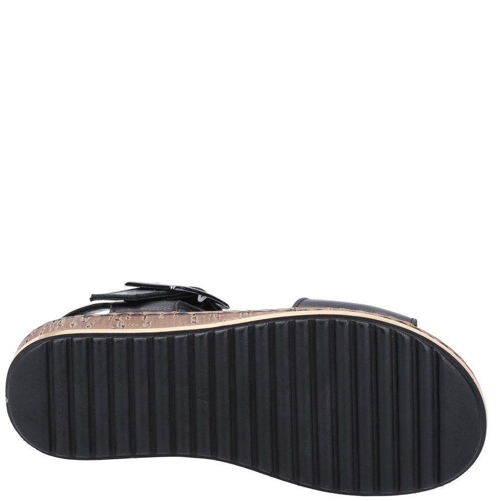 Sandal Ladies Summer Black Hush Puppies Ellie Sandal