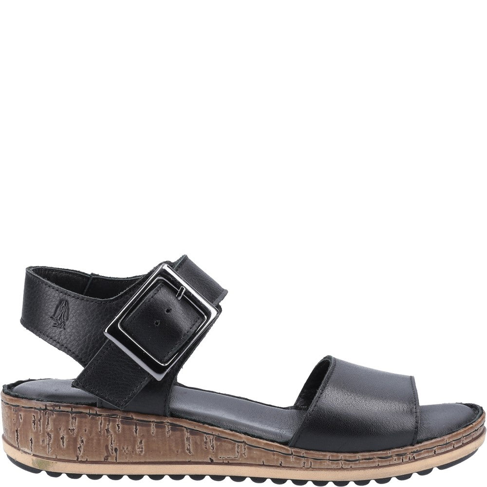 Sandal Ladies Summer Black Hush Puppies Ellie Sandal