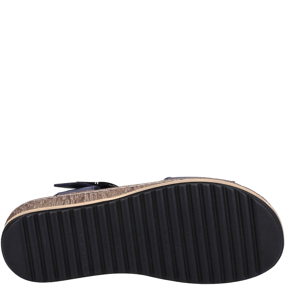 Sandal Ladies Summer Navy Hush Puppies Ellie Sandal